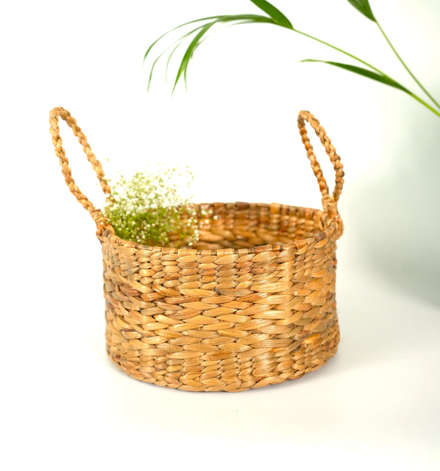 Maati India Round Storage Basket