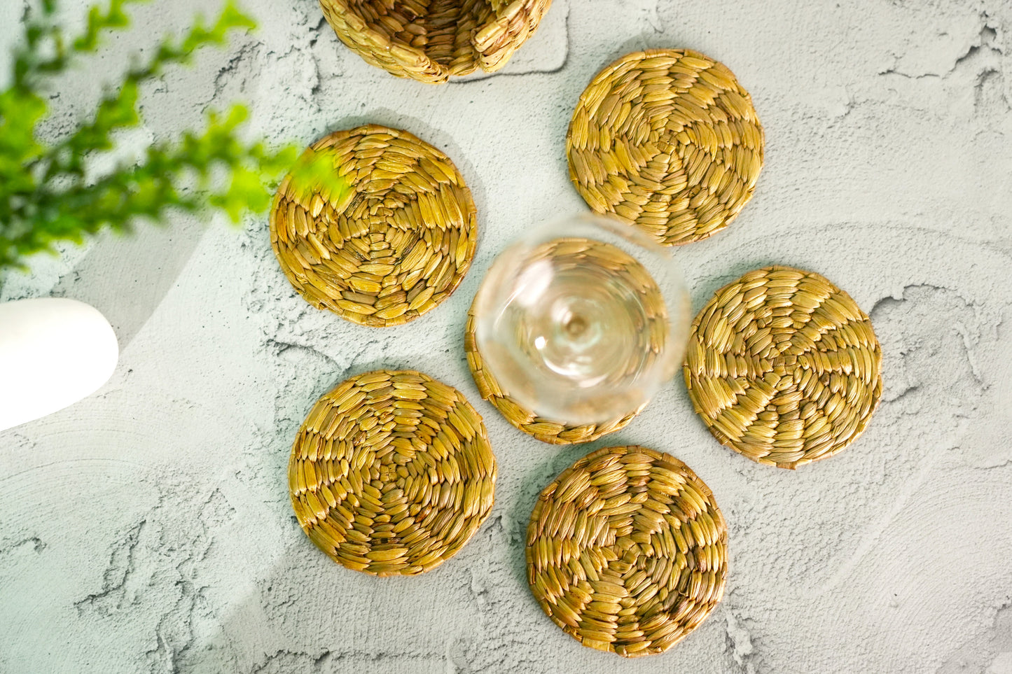 Maati India Round Tea Coaster Set of 6