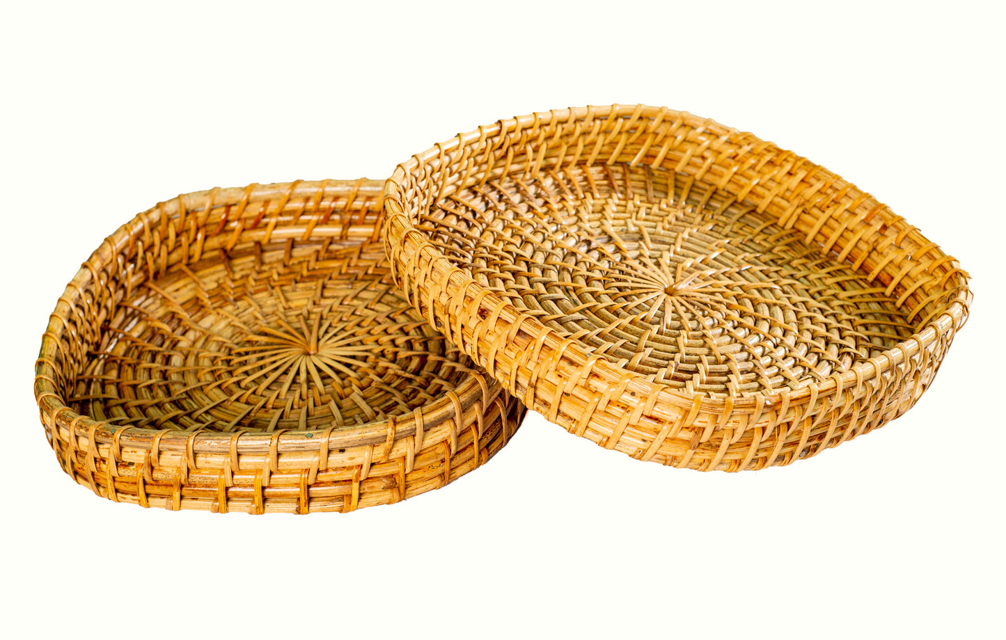 Maati India Square Rattan Cane Tray