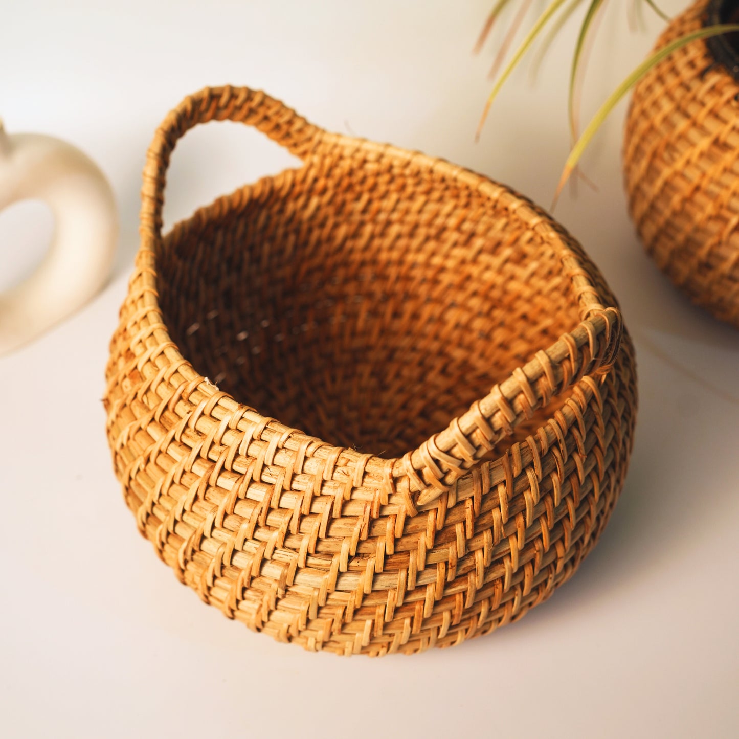 Maati India Cane Planter / Basket