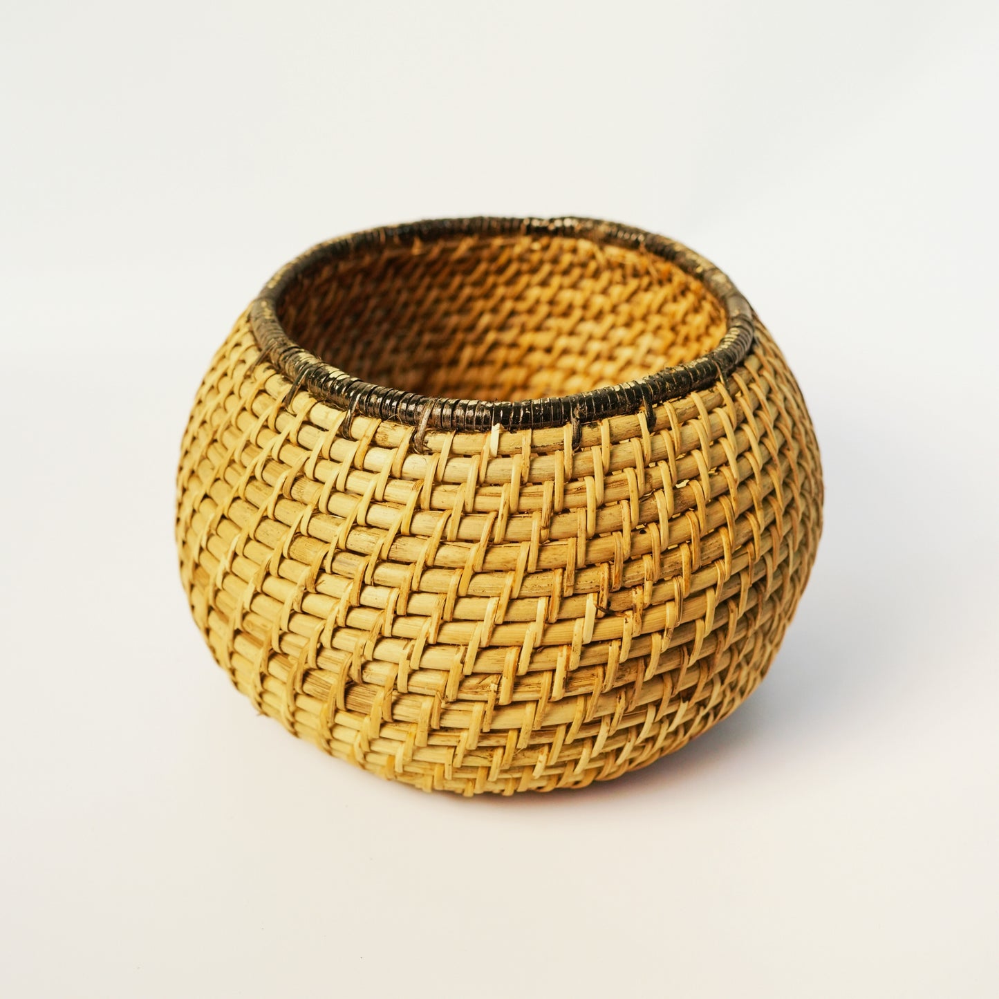 Maati India Rattan Cane Planter