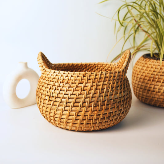 Maati India Cane Planter / Basket