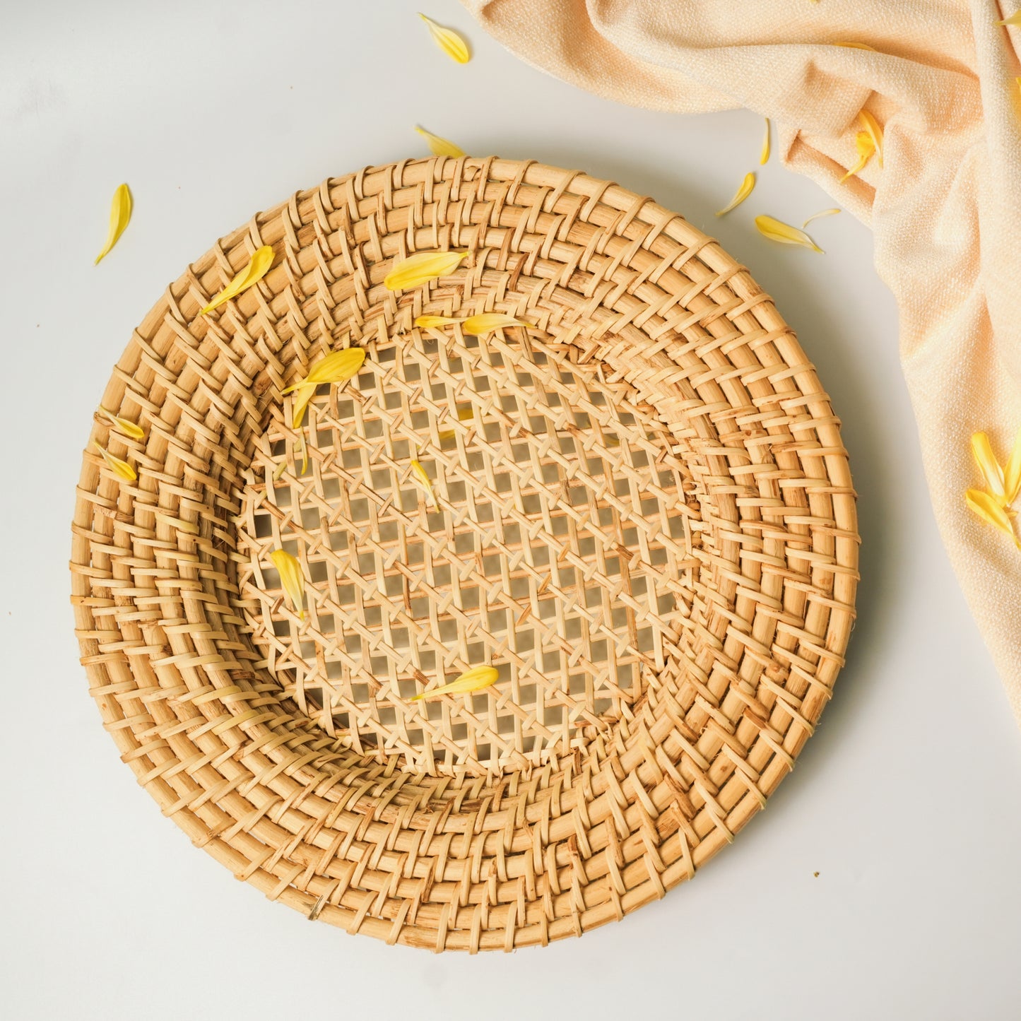 Maati India Cane Webbing Tray