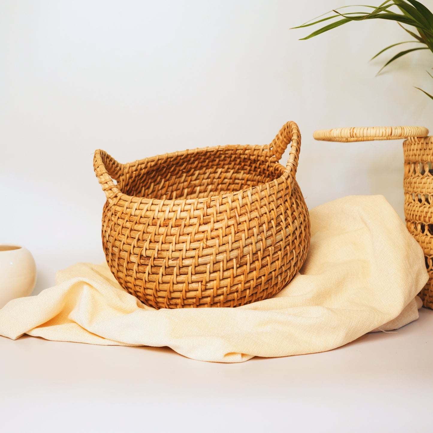 Maati India Cane Planter / Basket